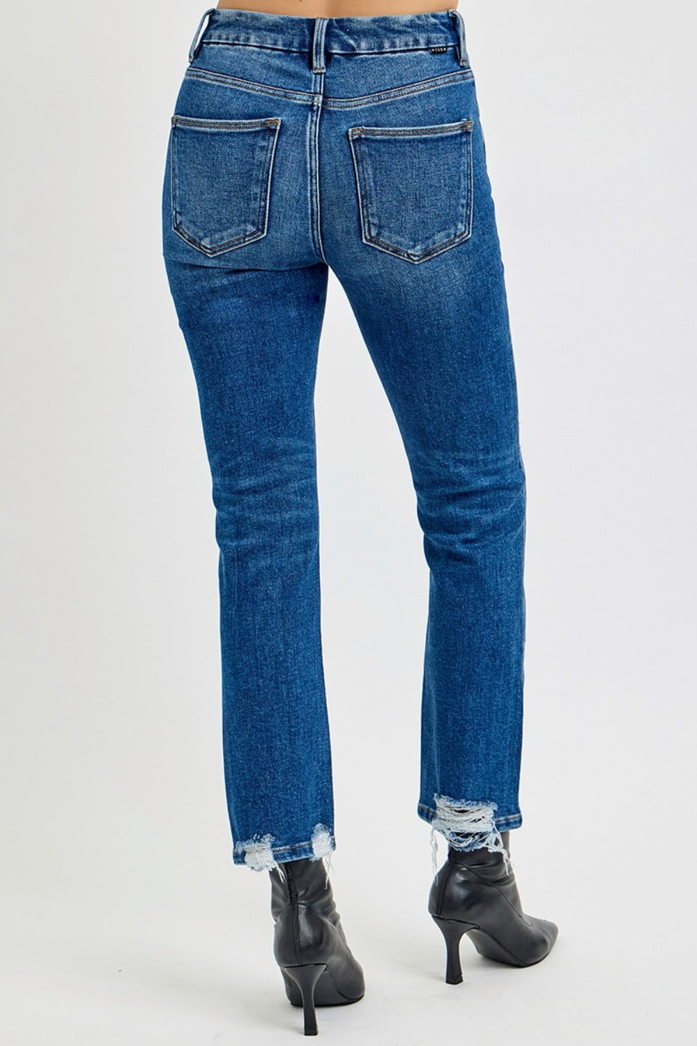 Mid Rise Flare Jeans- Doss Dollz