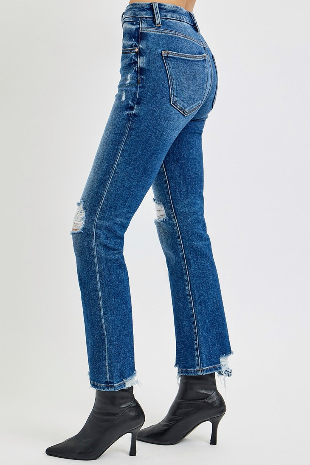 Mid Rise Flare Jeans- Doss Dollz