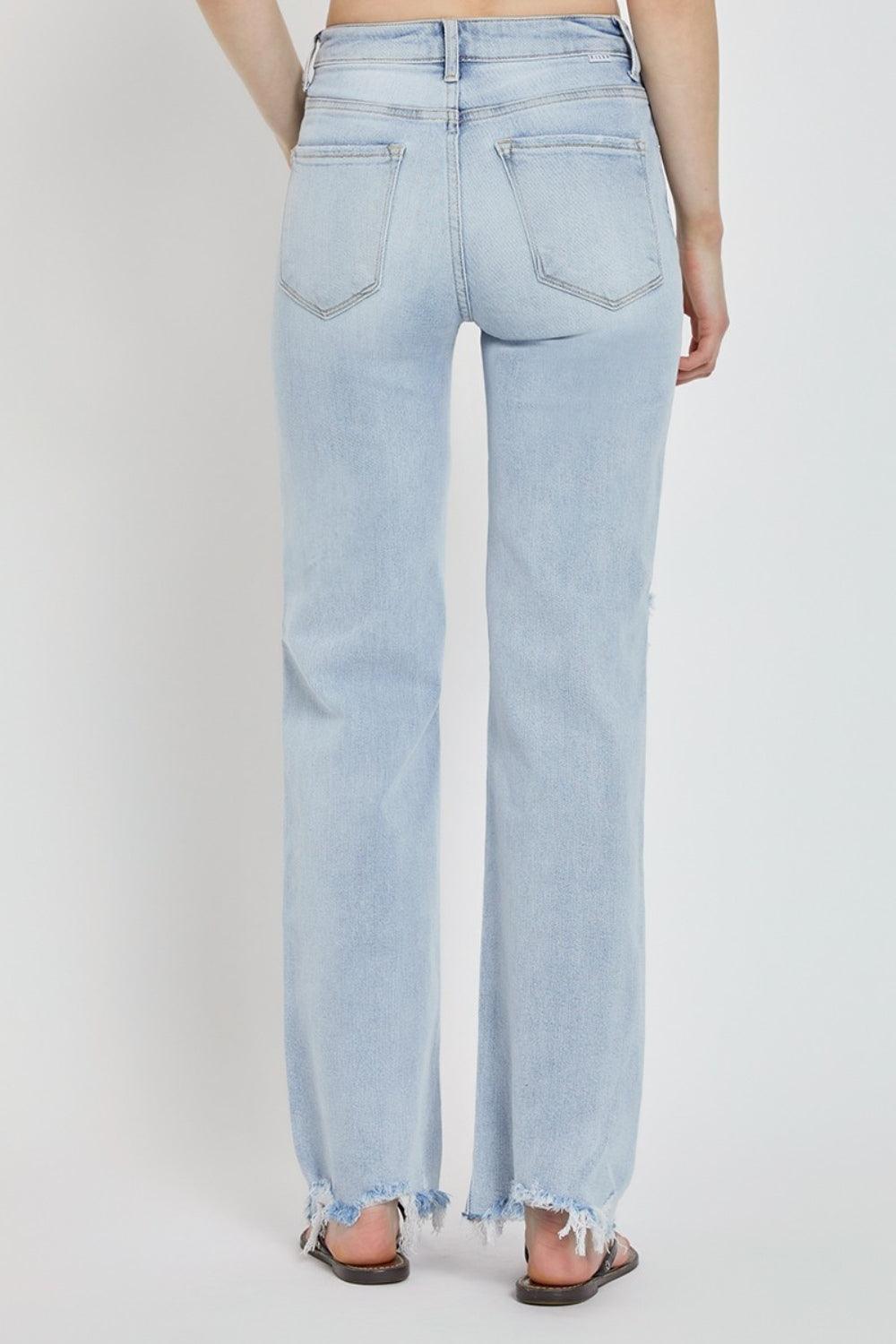 Mid Rise Flare Jeans- Doss Dollz