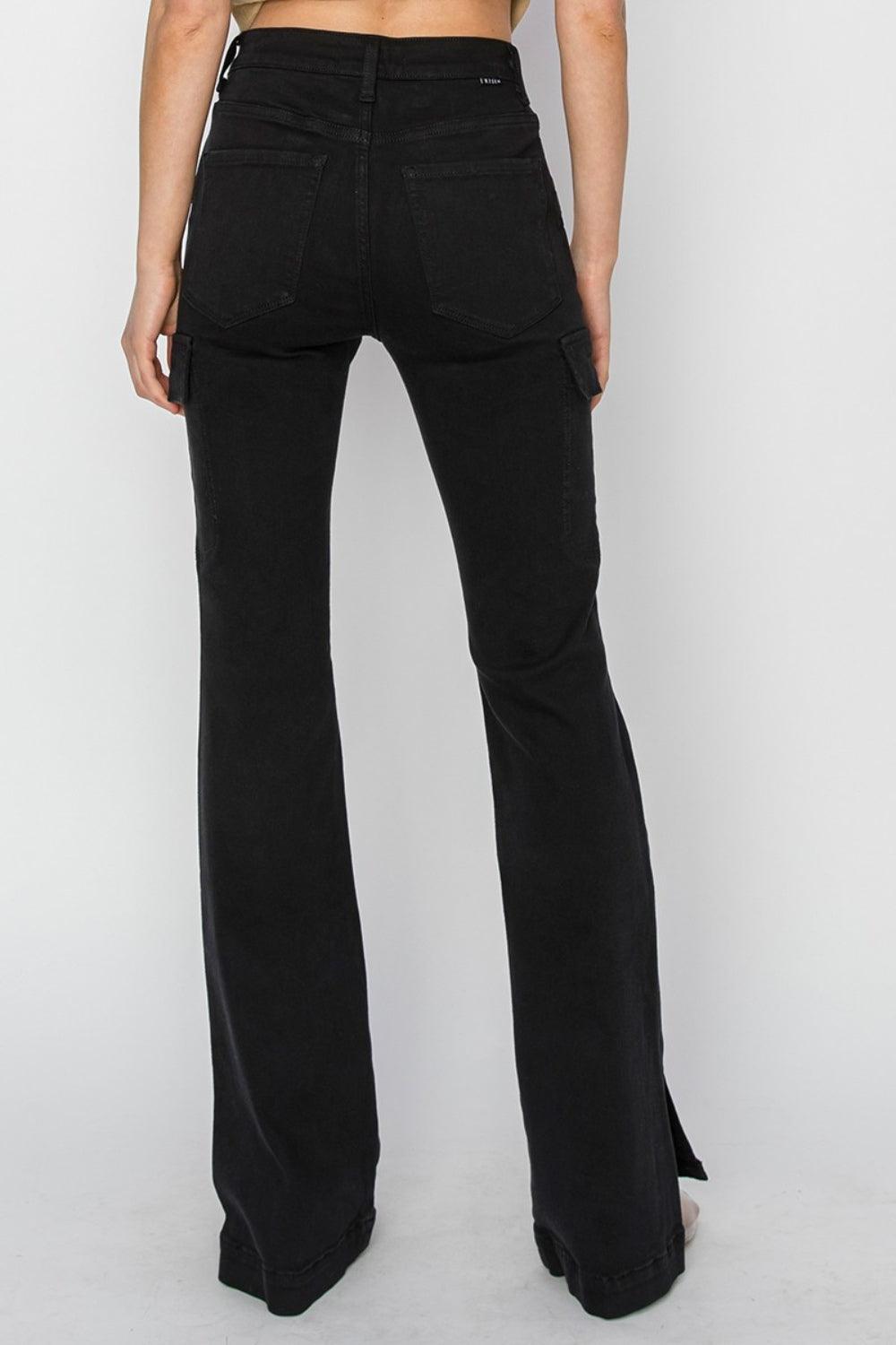 Mid Rise Flare Jeans- Doss Dollz