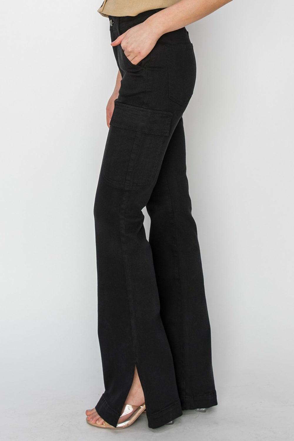 Mid Rise Flare Jeans- Doss Dollz
