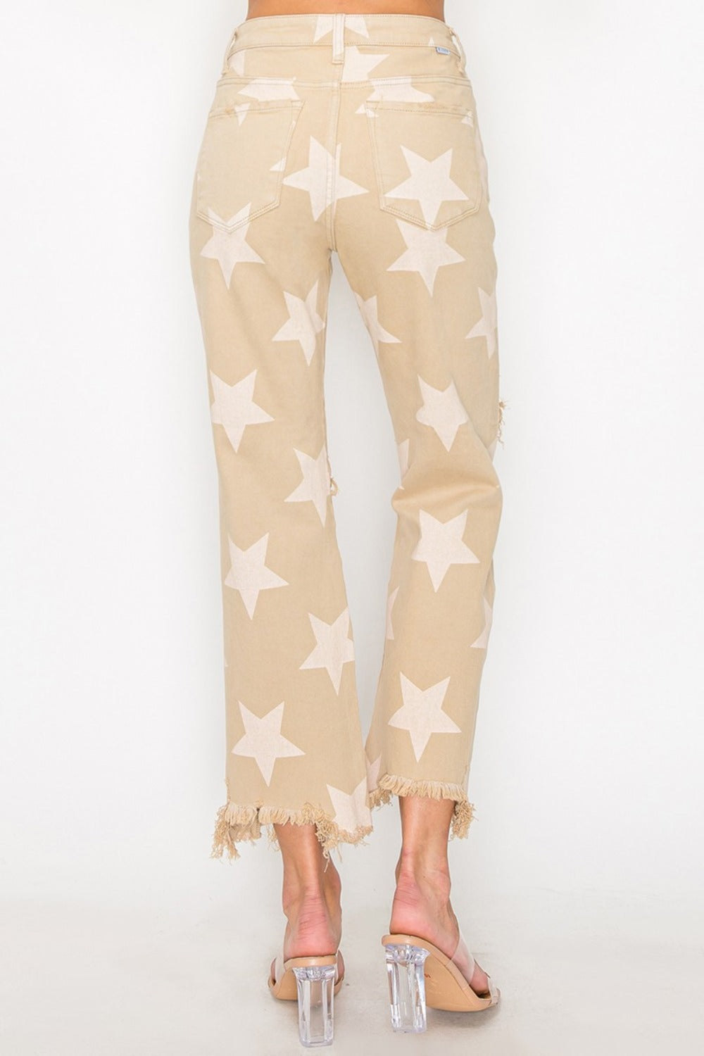 Mid Rise Flare Jeans- Doss Dollz