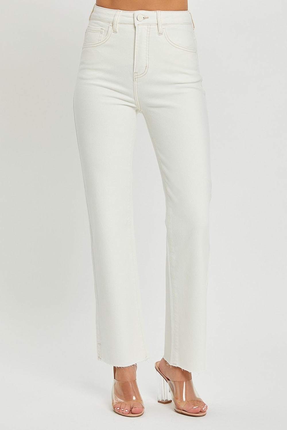 Mid Rise Flare Jeans- Doss Dollz