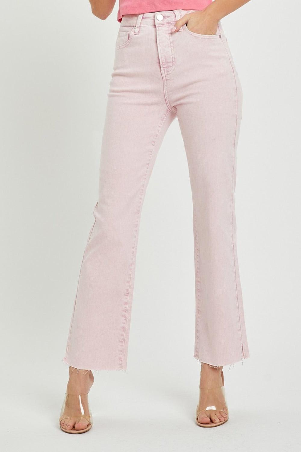 Mid Rise Flare Jeans- Doss Dollz