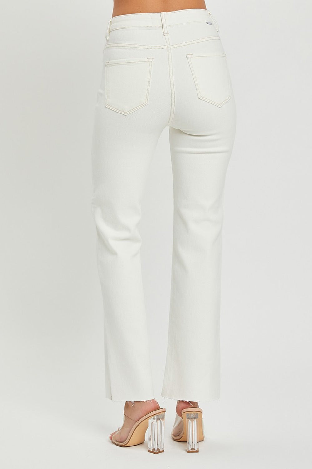 Mid Rise Flare Jeans- Doss Dollz