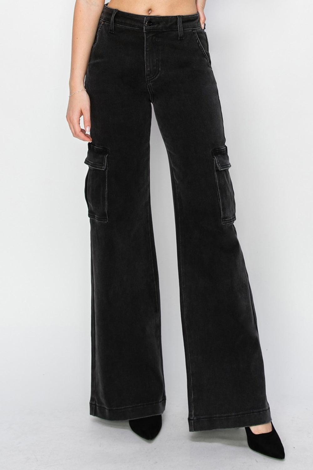 Mid Rise Flare Jeans- Doss Dollz