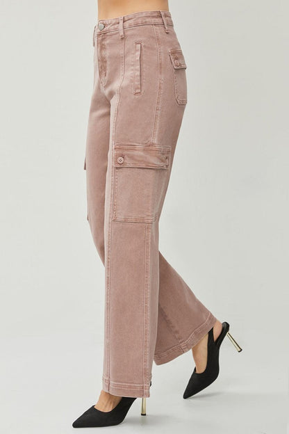 Mid Rise Flare Jeans- Doss Dollz