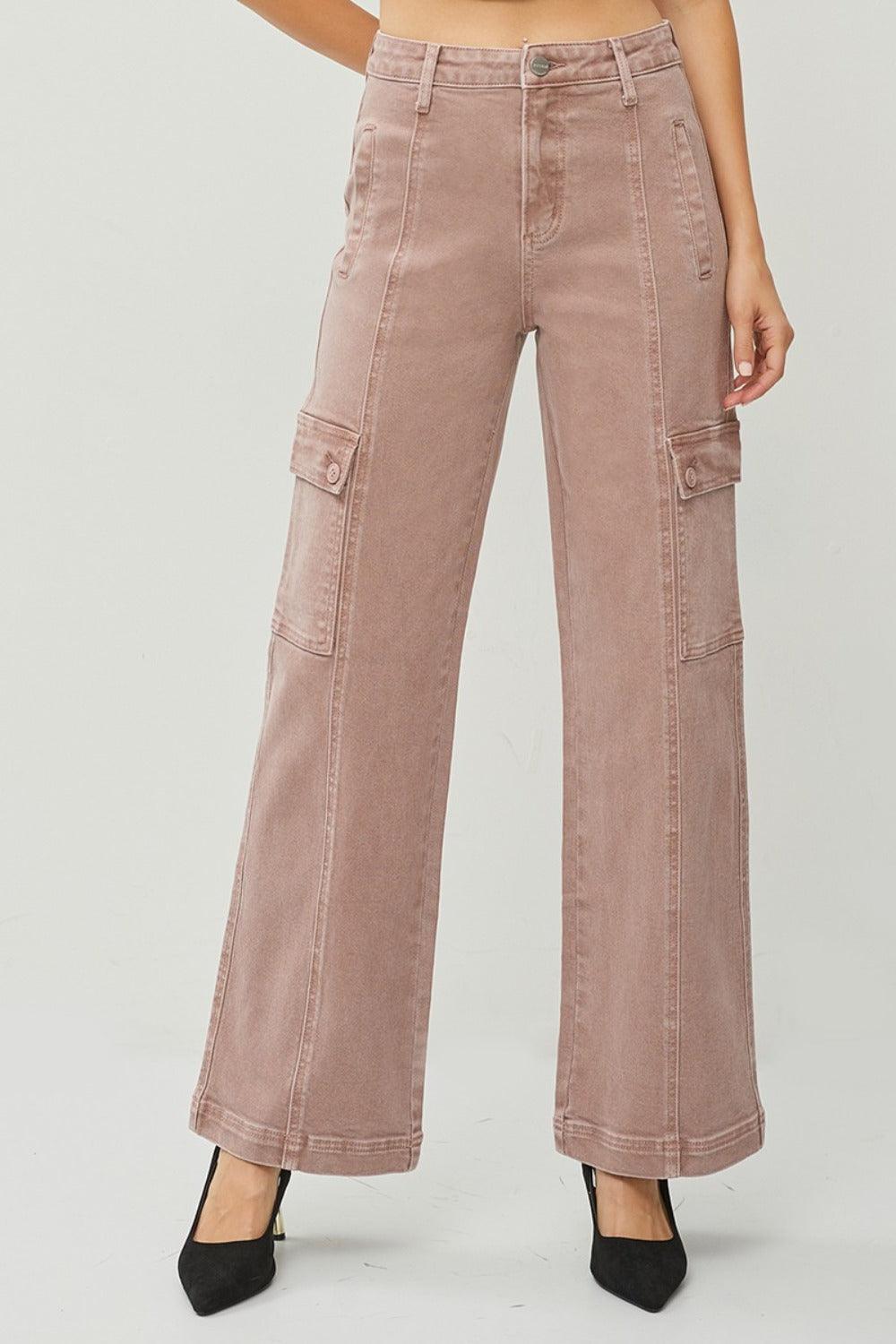 Mid Rise Flare Jeans- Doss Dollz