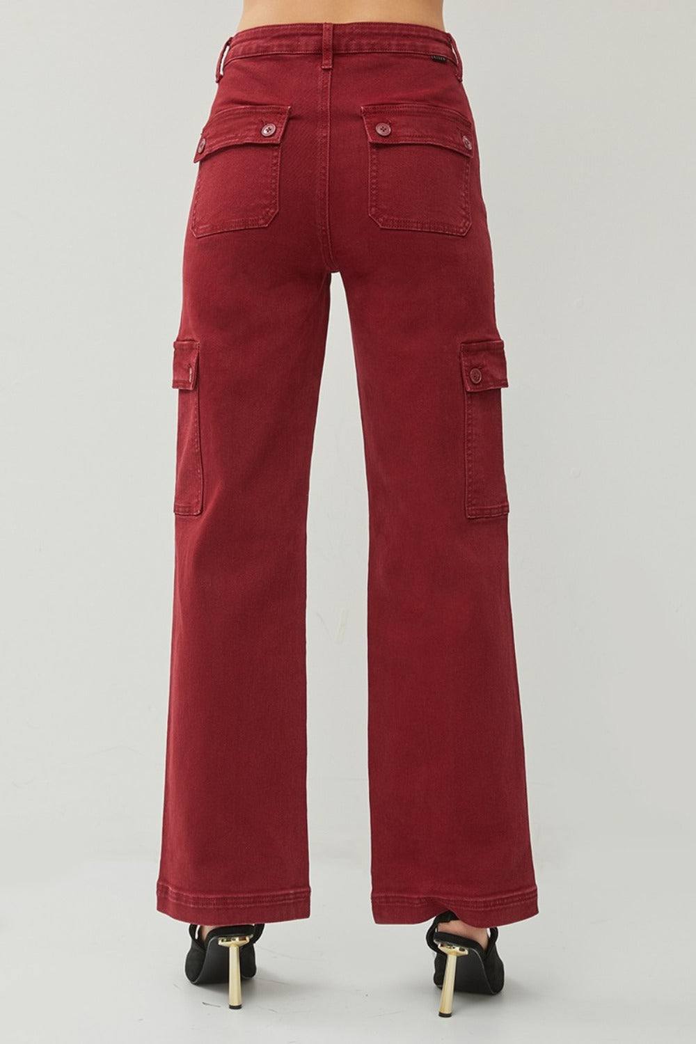 Mid Rise Flare Jeans- Doss Dollz