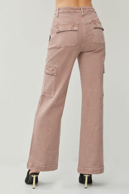 Mid Rise Flare Jeans- Doss Dollz
