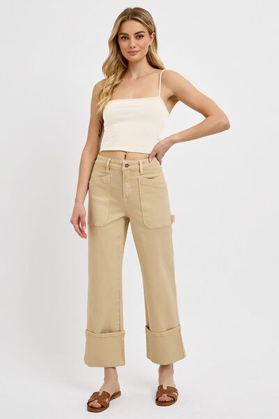 Mid Rise Flare Jeans- Doss Dollz