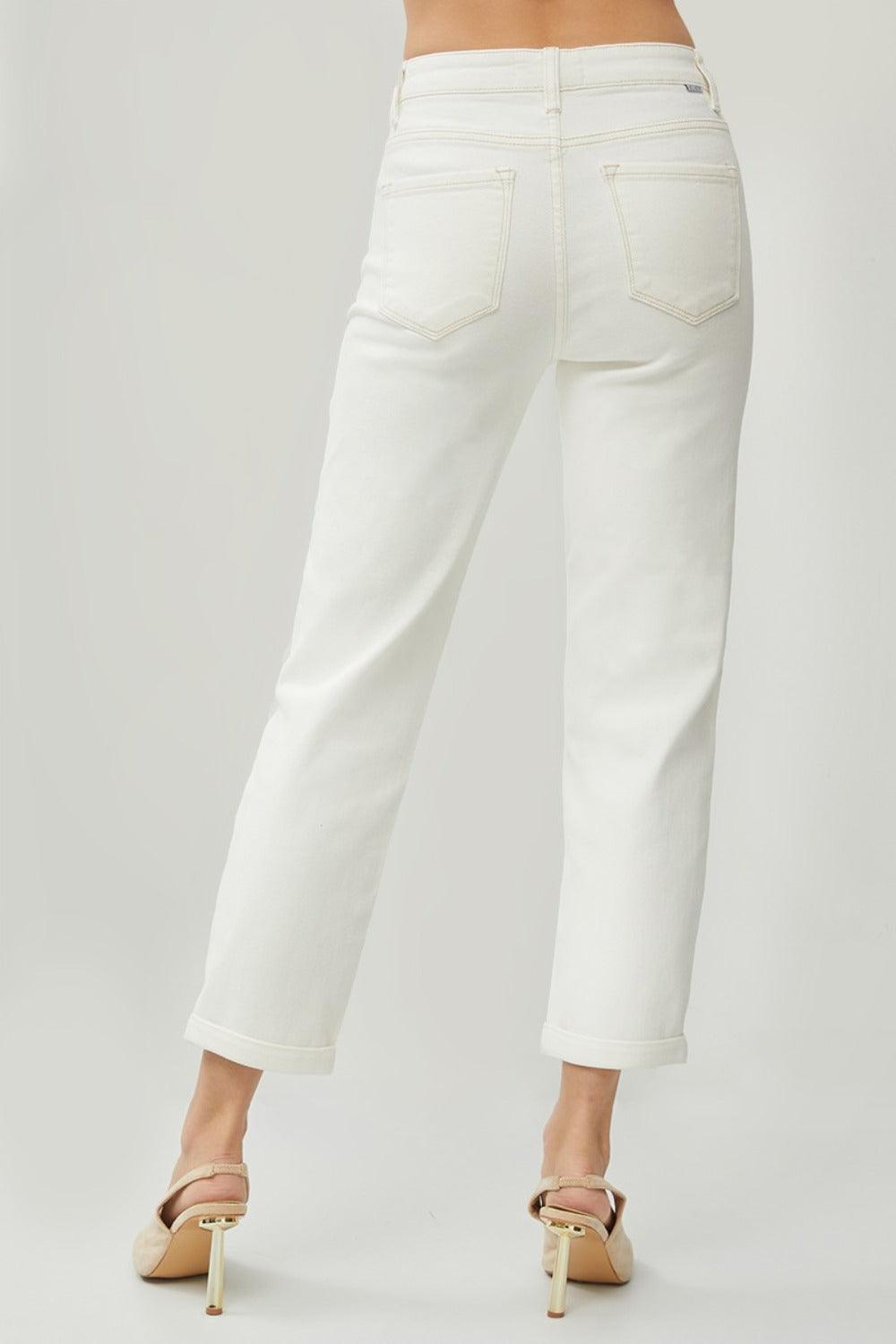 Mid Rise Flare Jeans- Doss Dollz