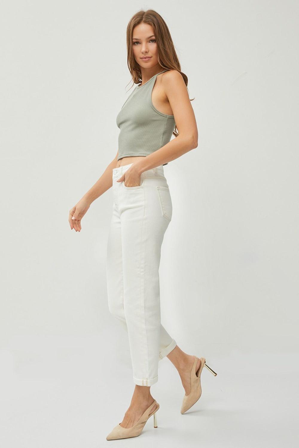 Mid Rise Flare Jeans- Doss Dollz