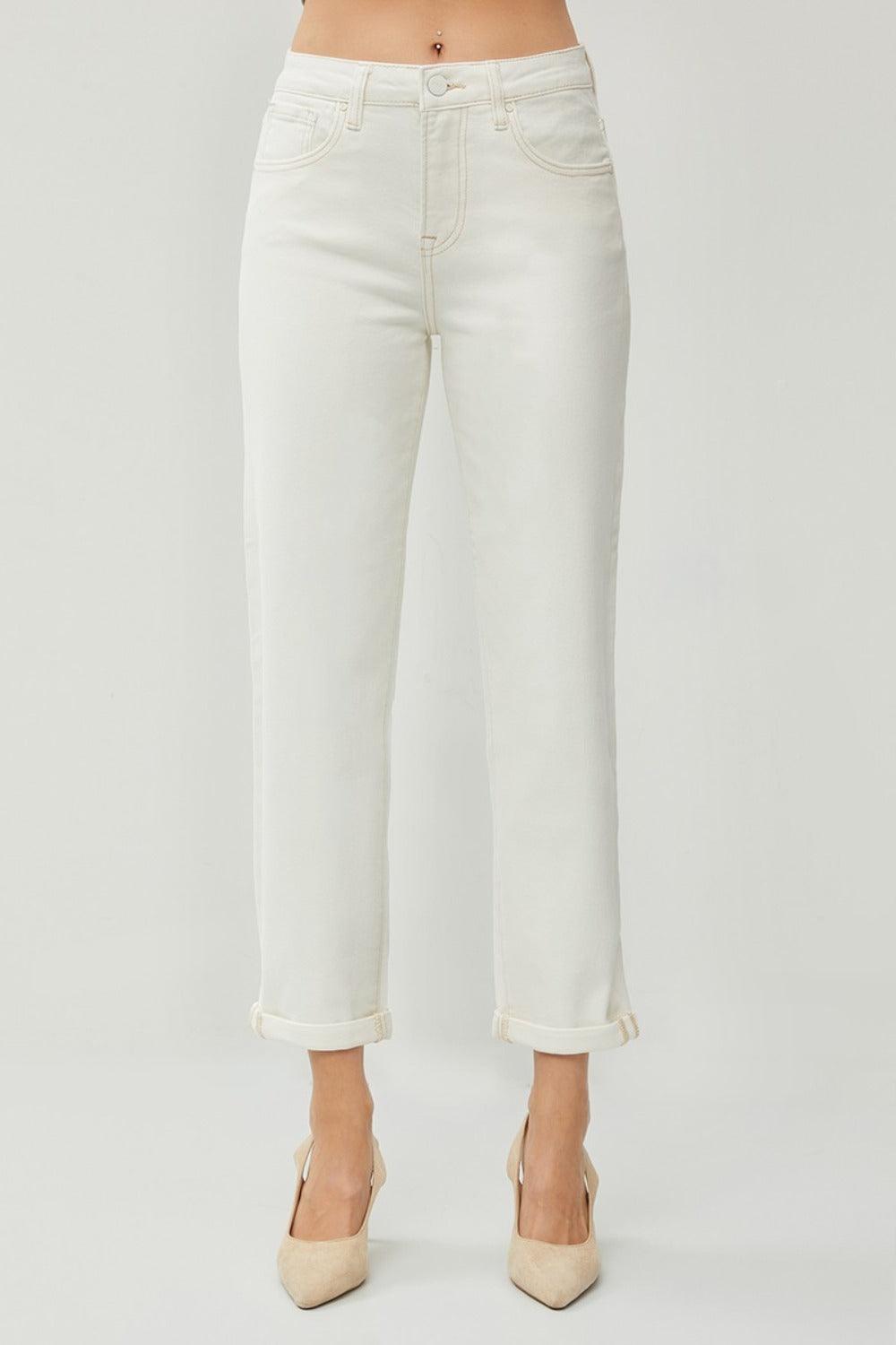 Mid Rise Flare Jeans- Doss Dollz