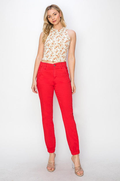 Mid Rise Flare Jeans- Doss Dollz