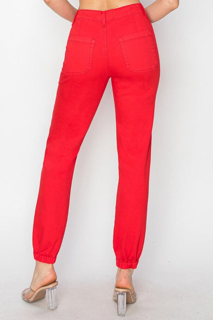 Mid Rise Flare Jeans- Doss Dollz