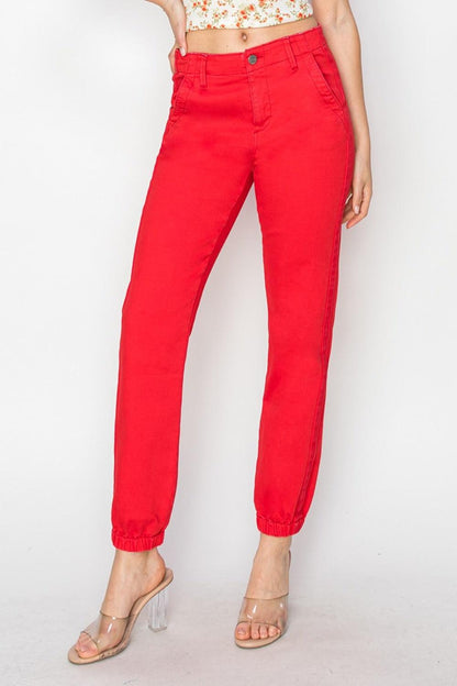 Mid Rise Flare Jeans- Doss Dollz