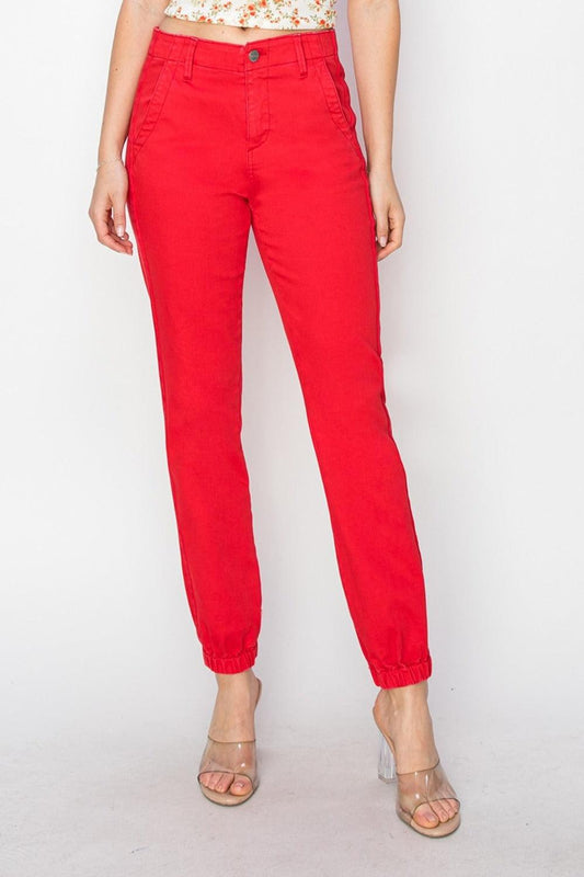 Mid Rise Flare Jeans- Doss Dollz