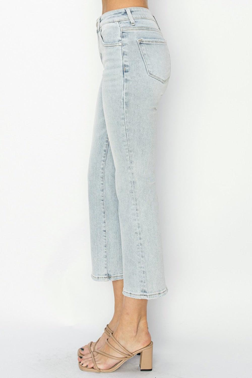 Mid Rise Flare Jeans- Doss Dollz
