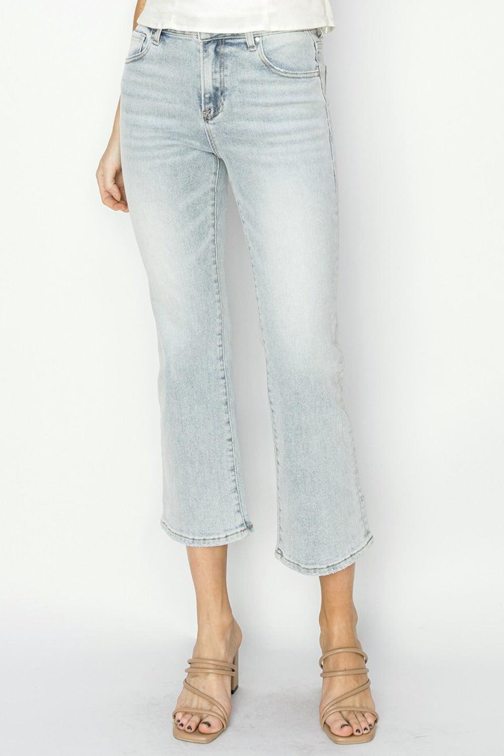 Mid Rise Flare Jeans- Doss Dollz