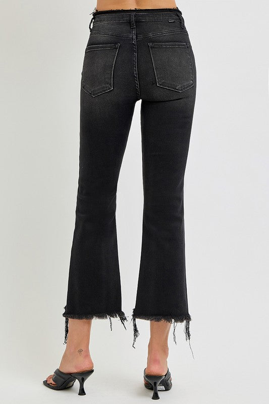 Mid Rise Flare Jeans- Doss Dollz