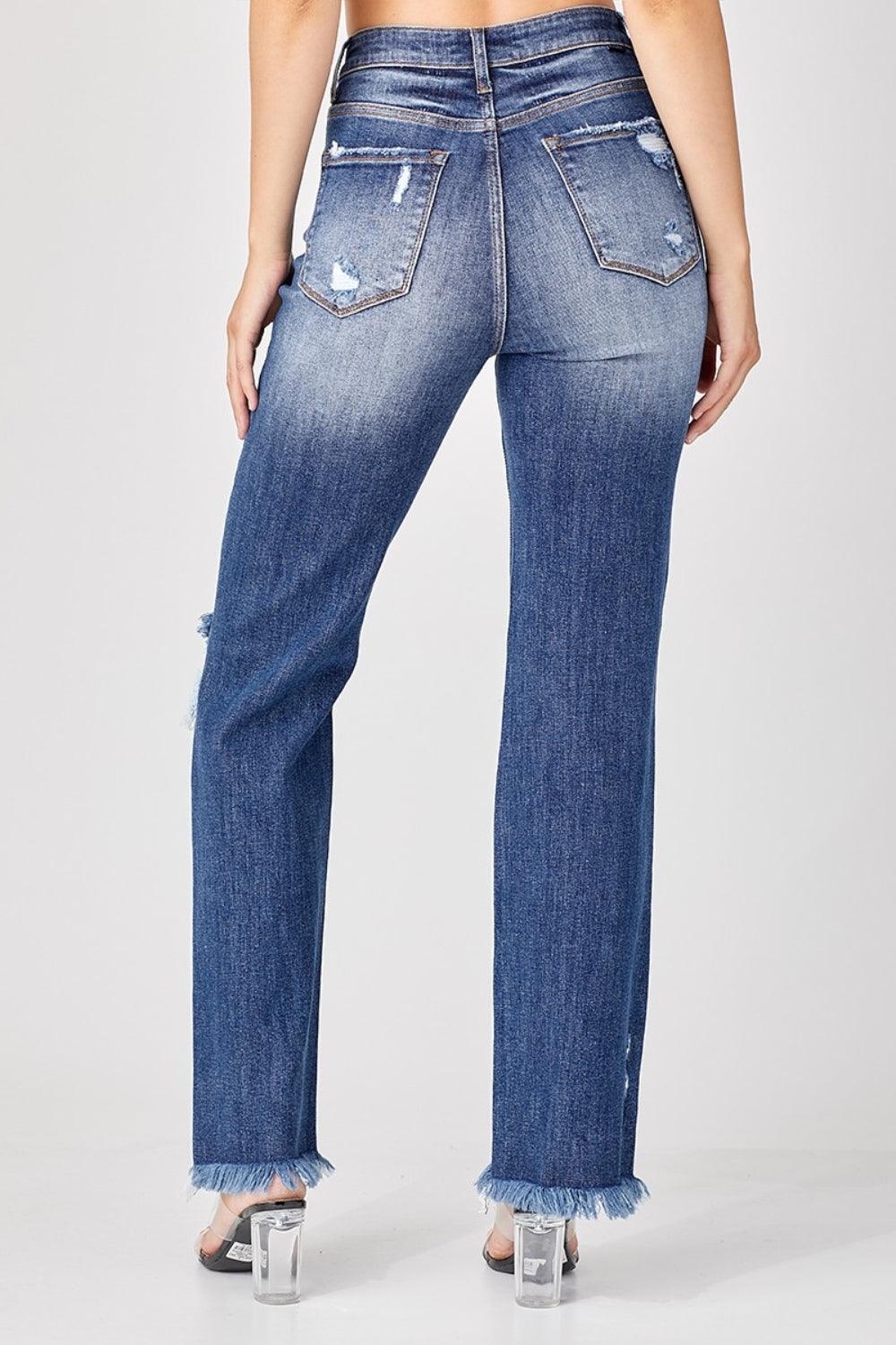 Mid Rise Flare Jeans- Doss Dollz