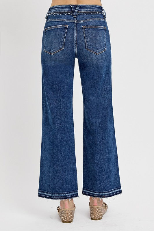 Mid Rise Flare Jeans- Doss Dollz