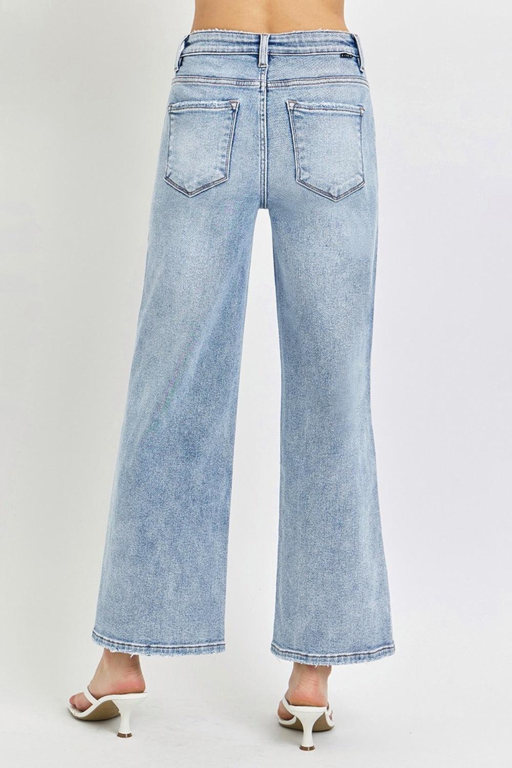 Mid Rise Flare Jeans- Doss Dollz