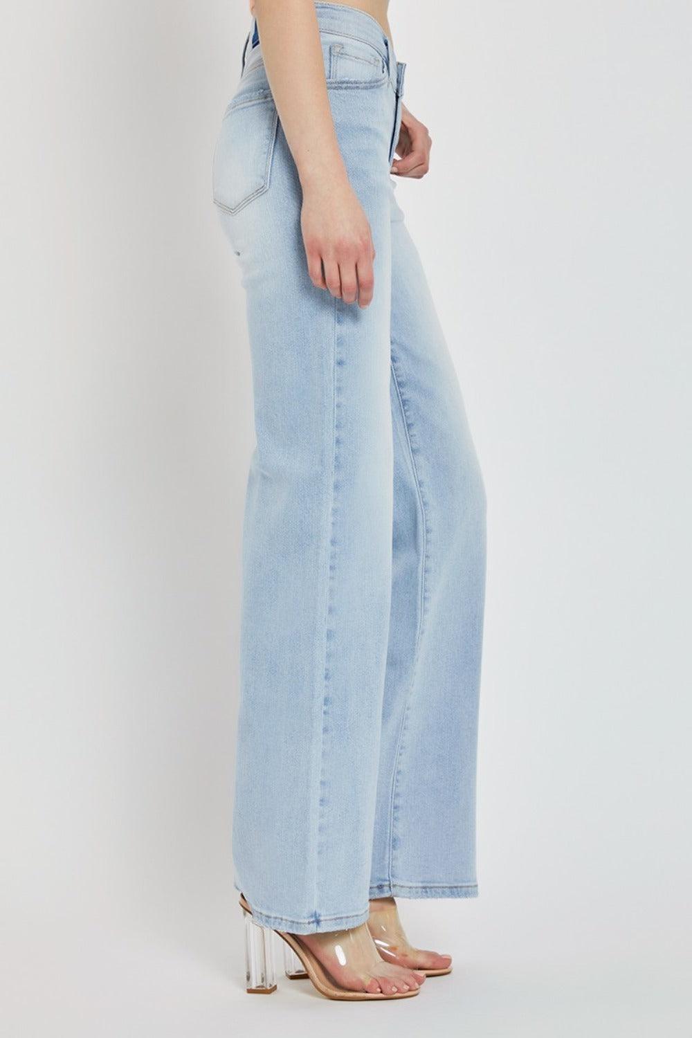 Mid Rise Flare Jeans- Doss Dollz