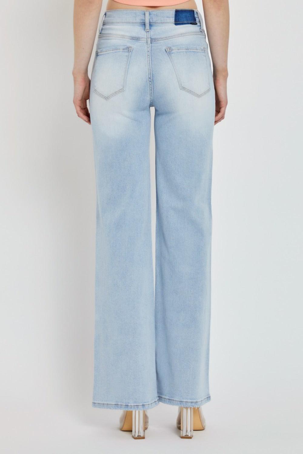 Mid Rise Flare Jeans- Doss Dollz