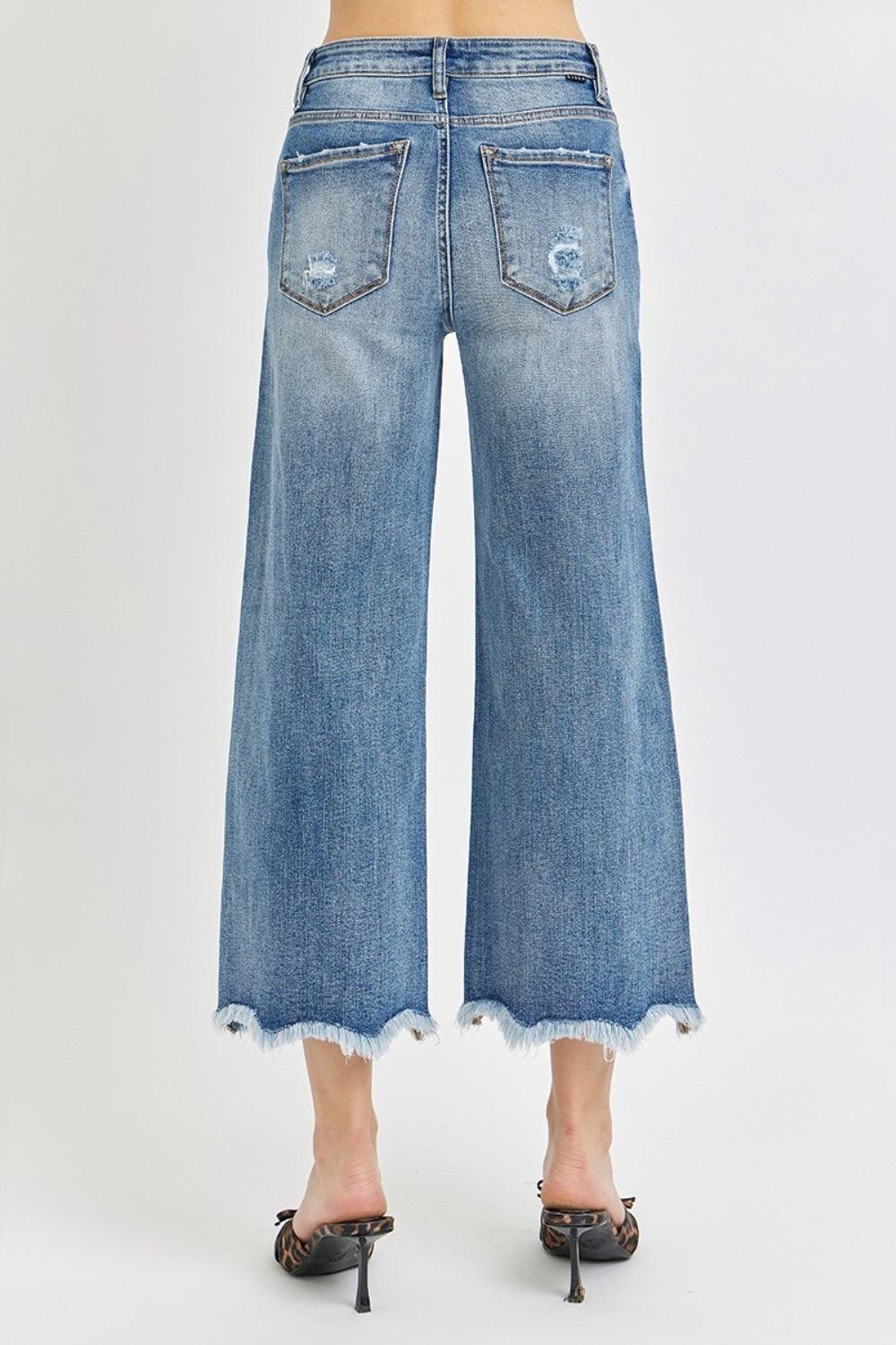 Mid Rise Flare Jeans- Doss Dollz