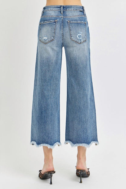 Mid Rise Flare Jeans- Doss Dollz