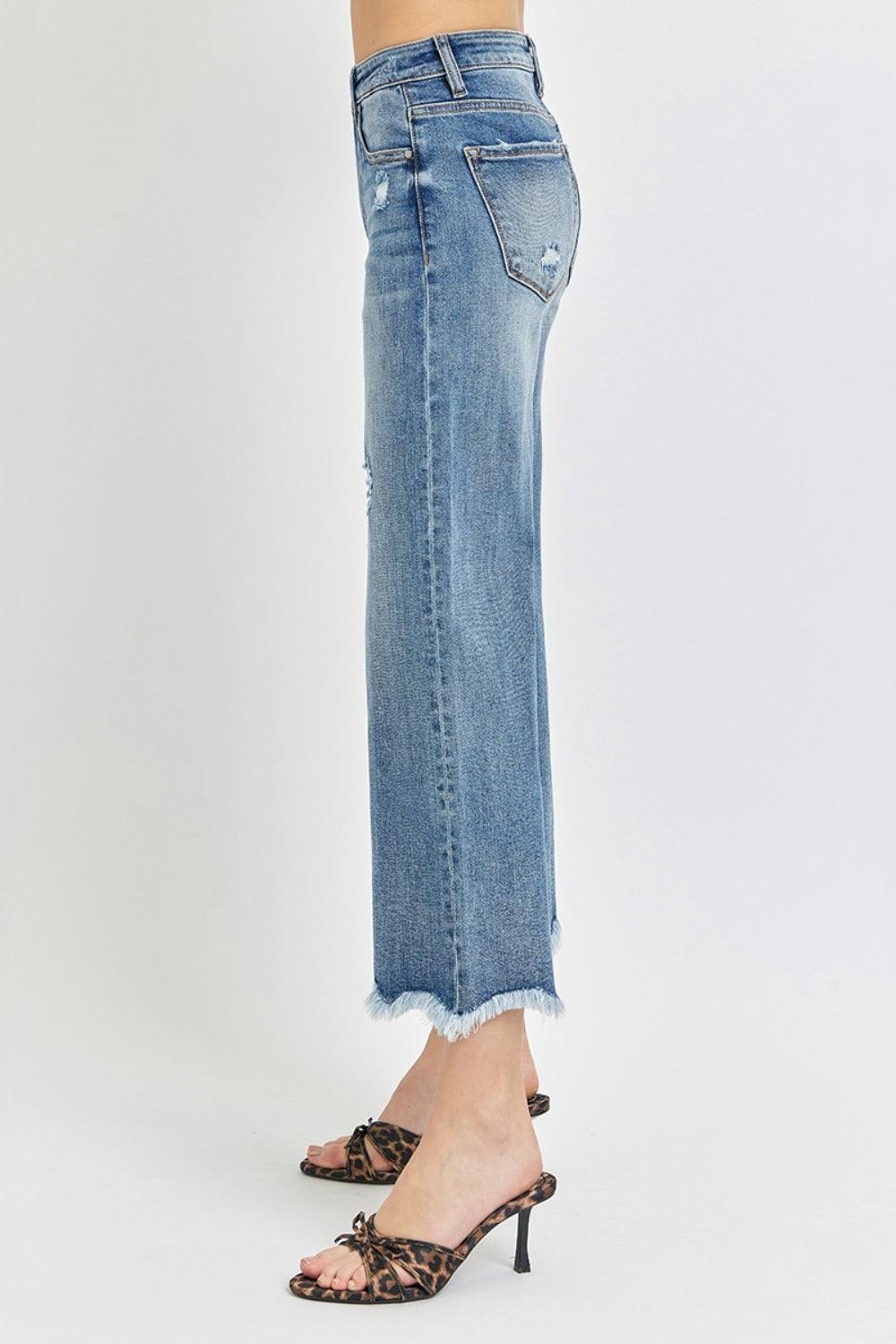 Mid Rise Flare Jeans- Doss Dollz