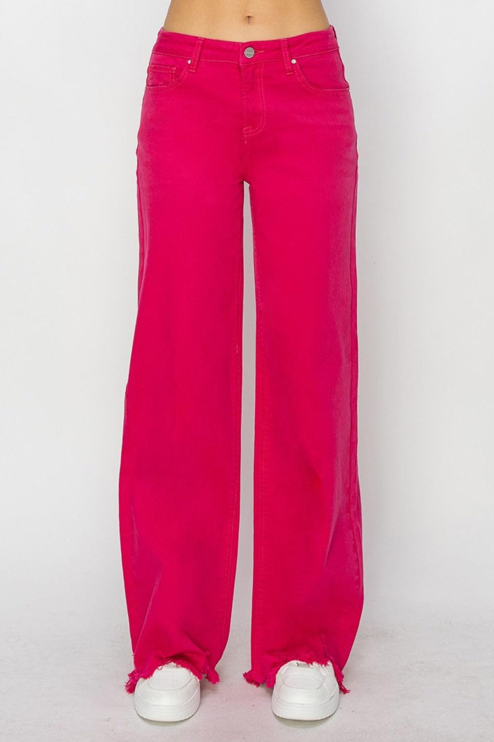Mid Rise Flare Jeans- Doss Dollz