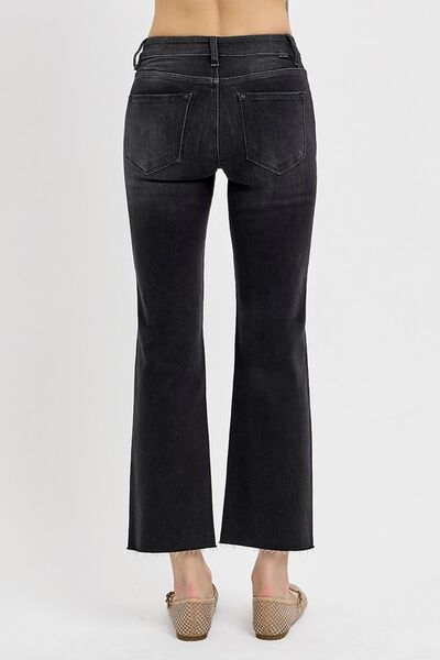 Mid Rise Flare Jeans- Doss Dollz