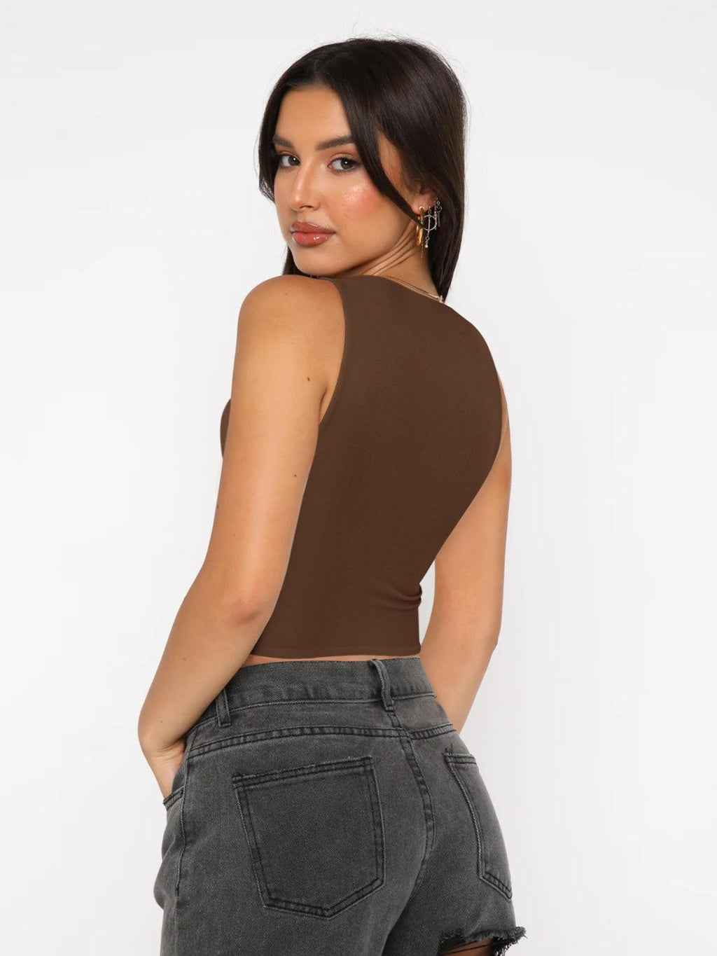 Mid Rise Flare Jeans- Doss Dollz