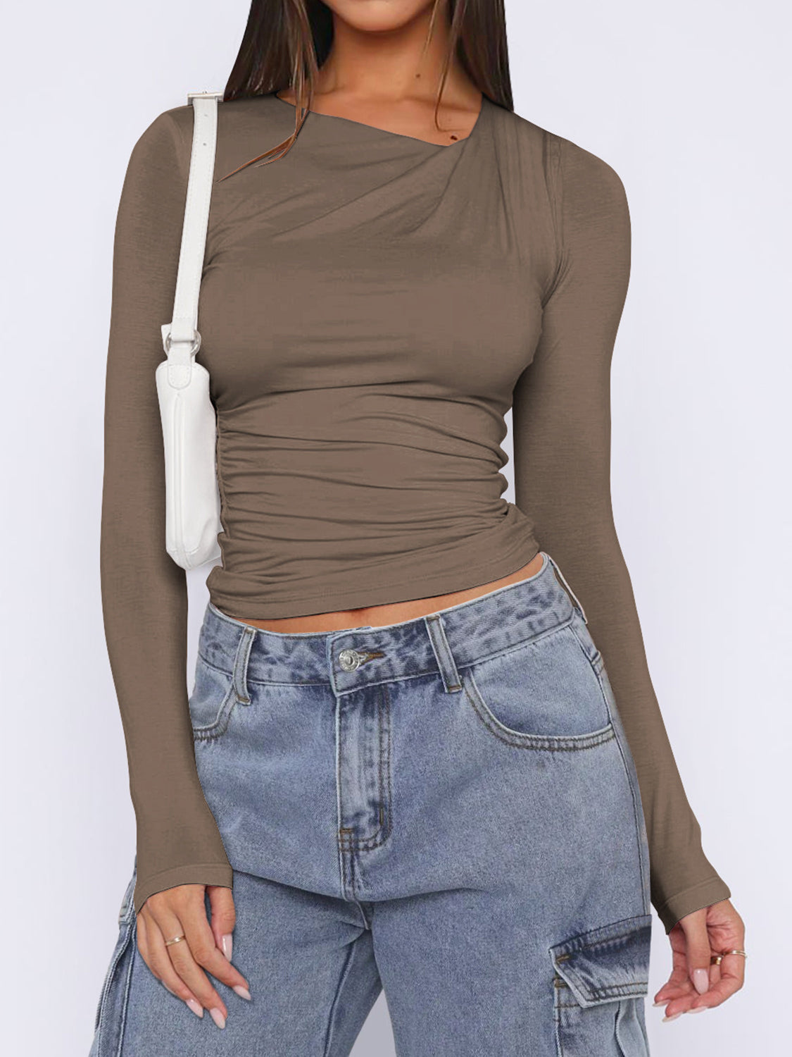 Mid Rise Flare Jeans- Doss Dollz