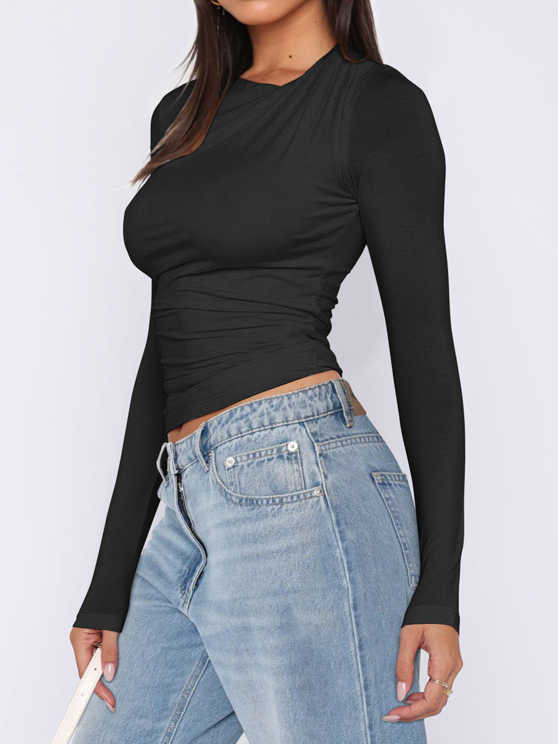 Mid Rise Flare Jeans- Doss Dollz