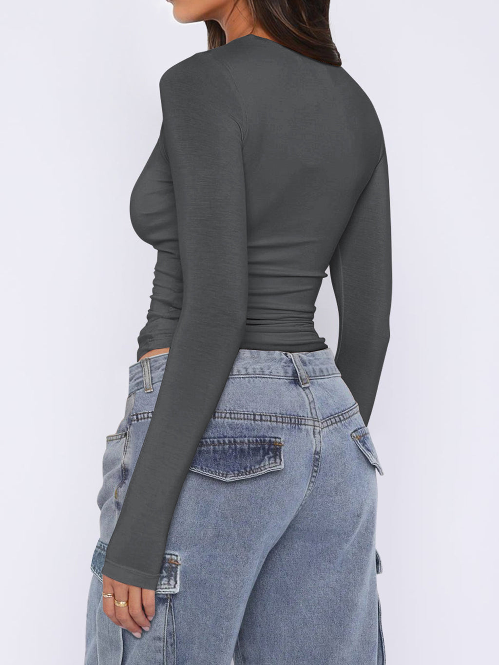Mid Rise Flare Jeans- Doss Dollz