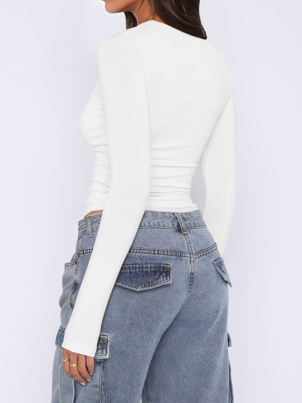 Mid Rise Flare Jeans- Doss Dollz