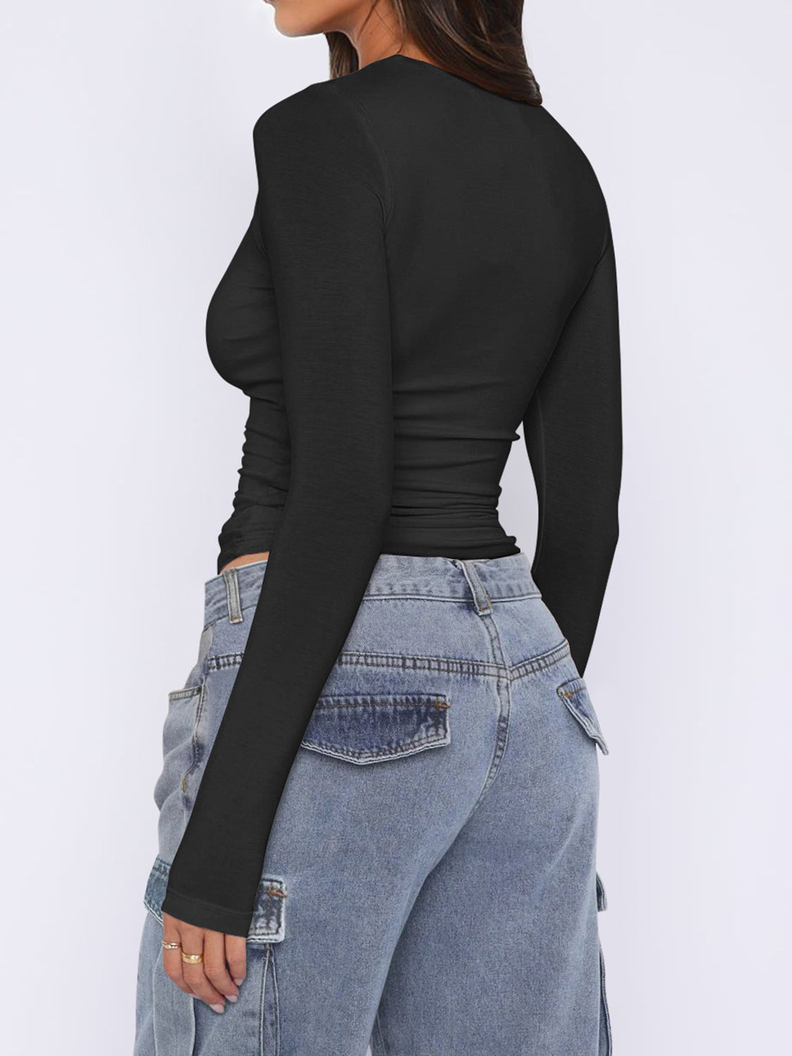 Mid Rise Flare Jeans- Doss Dollz