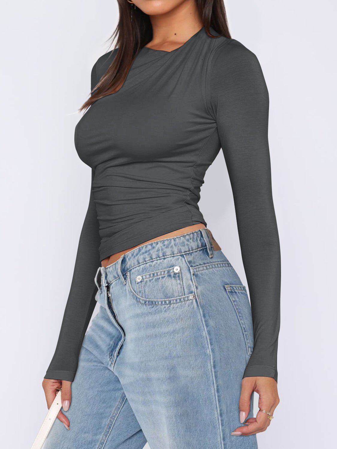 Mid Rise Flare Jeans- Doss Dollz