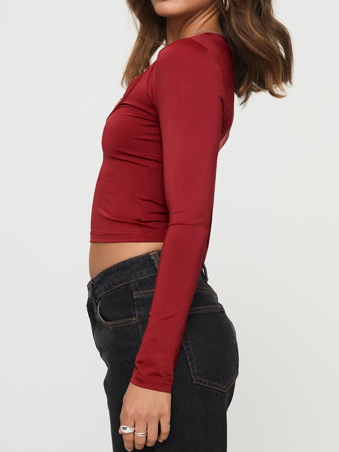 Mid Rise Flare Jeans- Doss Dollz