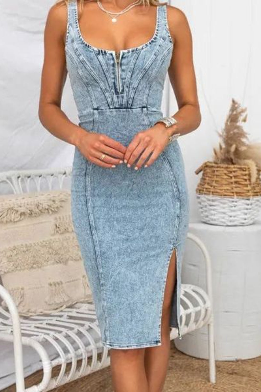 Mid Rise Flare Jeans- Doss Dollz