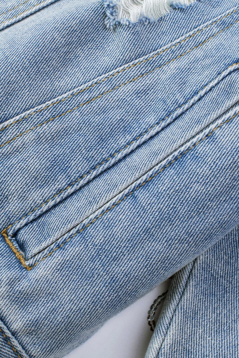 Mid Rise Flare Jeans- Doss Dollz