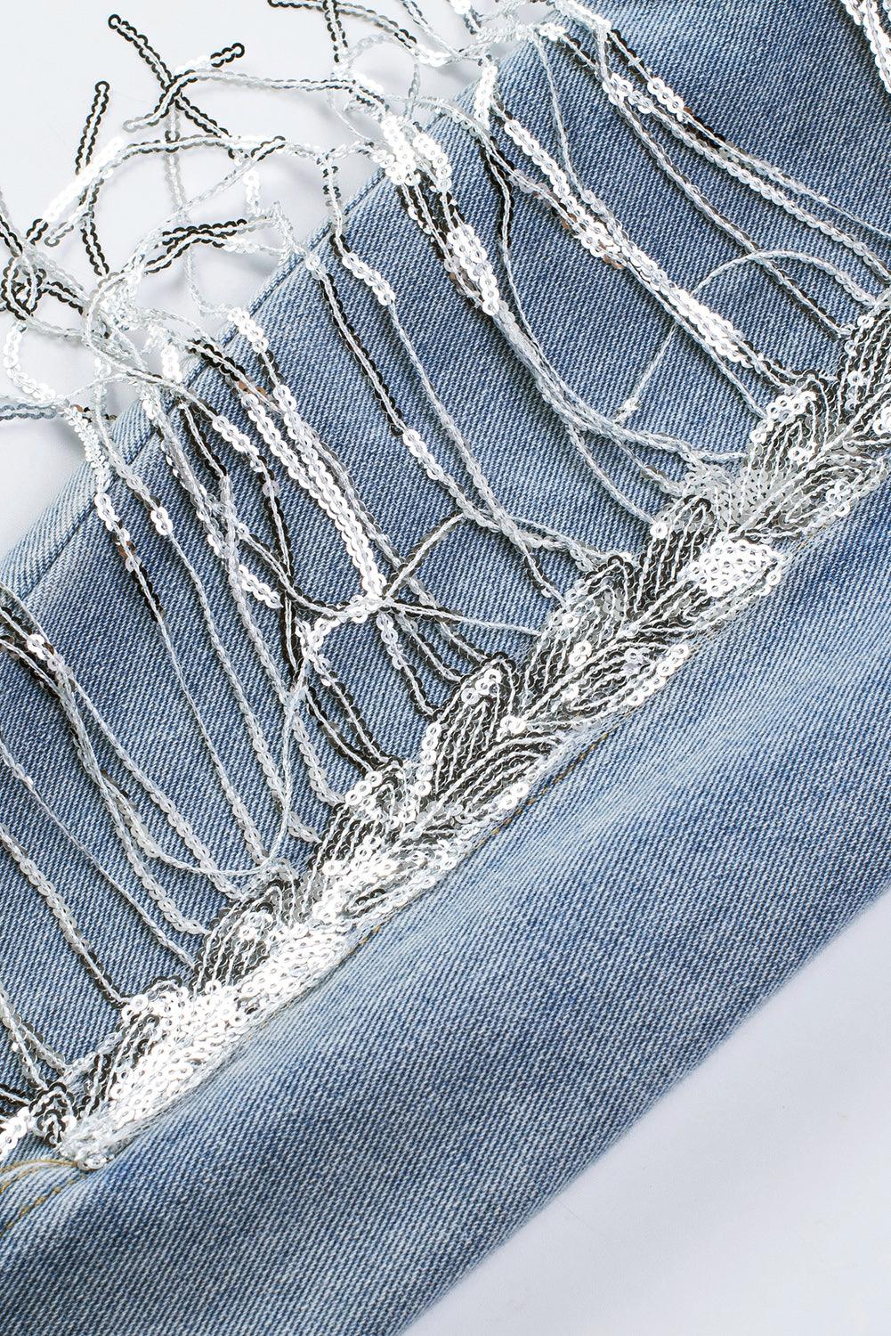 Mid Rise Flare Jeans- Doss Dollz
