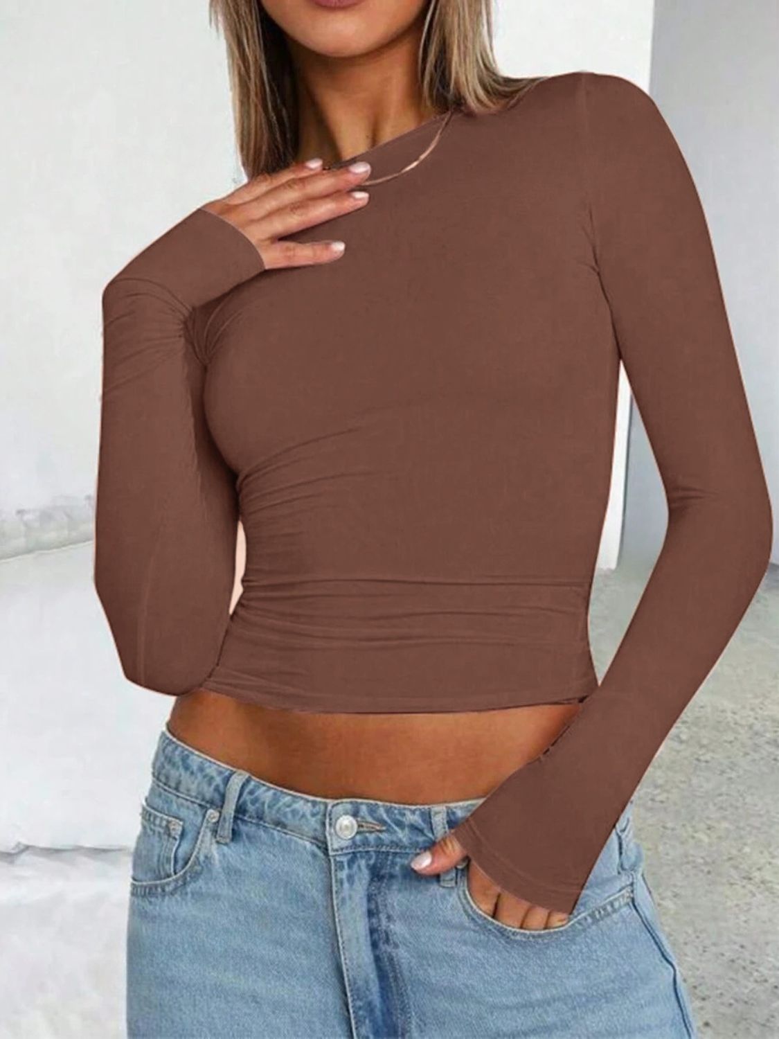 Mid Rise Flare Jeans- Doss Dollz