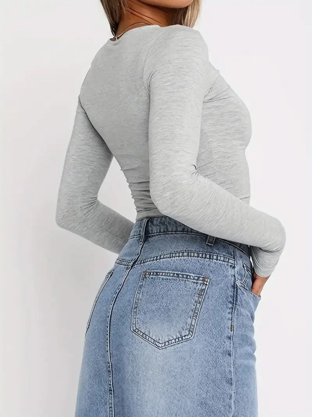 Mid Rise Flare Jeans- Doss Dollz