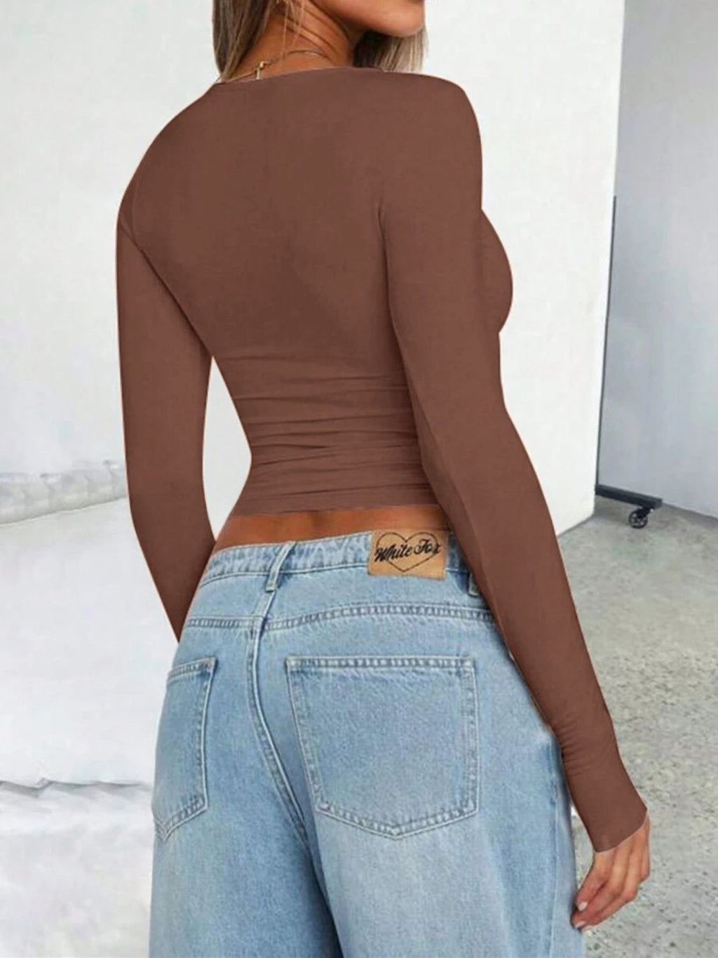 Mid Rise Flare Jeans- Doss Dollz
