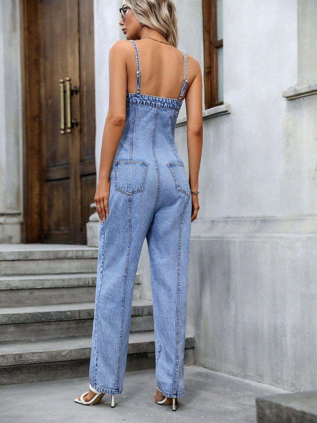 Mid Rise Flare Jeans- Doss Dollz